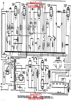 Radiomarelli Chiliofono I_2 电路原理图.pdf