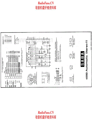 Saba 4000 keys assembly and remote control 电路原理图.pdf