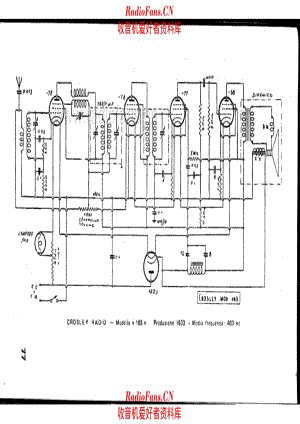 Siare Crosley C-163 电路原理图.pdf