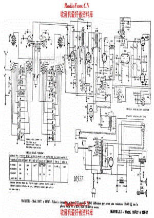 Radiomarelli 10F37 10F47 电路原理图.pdf