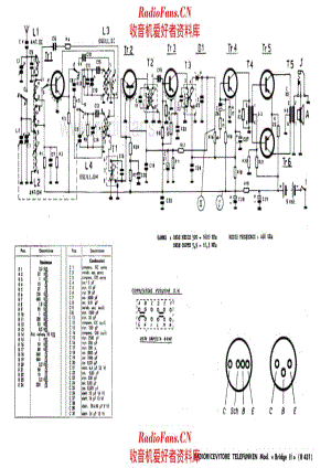 Telefunken Bridge II R431 电路原理图.pdf