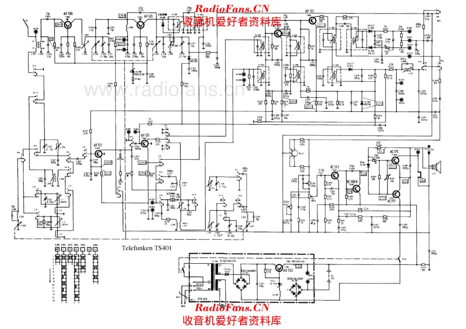 Telefunken TS401 电路原理图.pdf_第1页