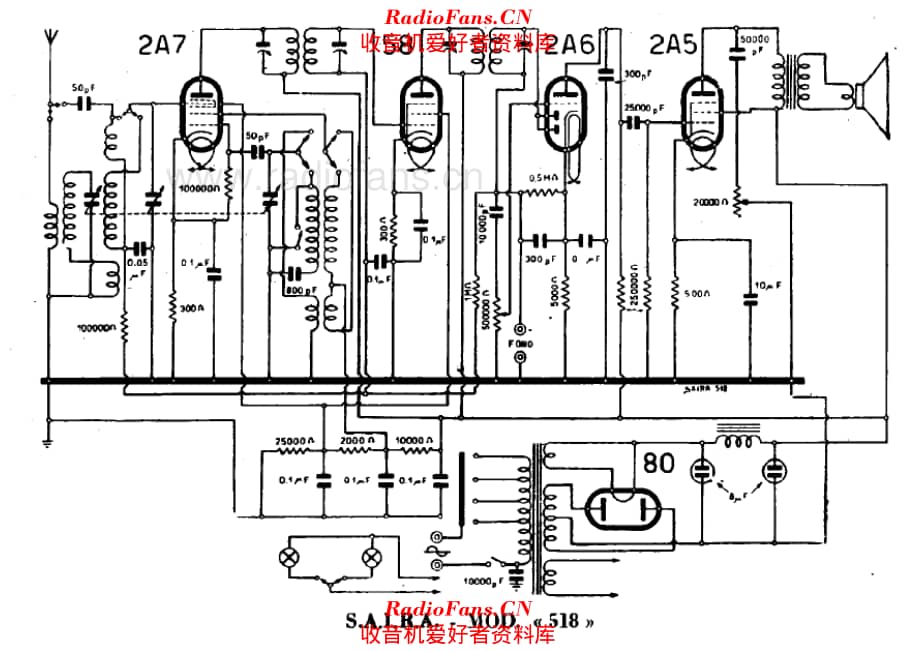 SAIRA 518 电路原理图.pdf_第1页