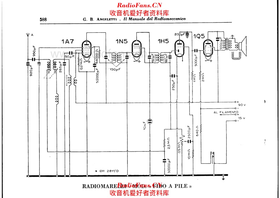Radiomarelli Fido-pile 电路原理图.pdf_第1页