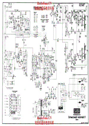 Saba Schwarzwald Automatic 11 电路原理图.pdf