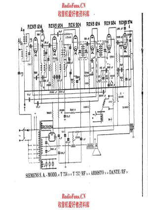 Siemens T 754_T 575RF_Ariosto_DanteRF 电路原理图.pdf