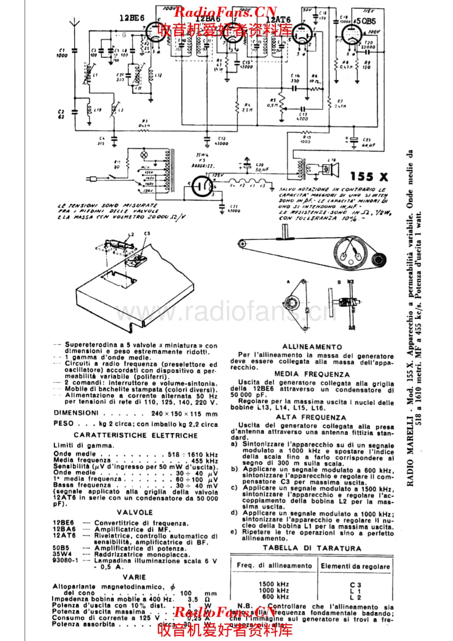 Radiomarelli 155 X 电路原理图.pdf_第1页