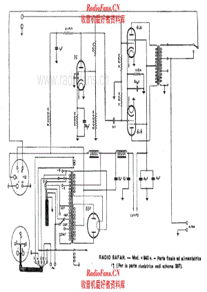 SAFAR 940 AF and power supply unit alternate 电路原理图.pdf