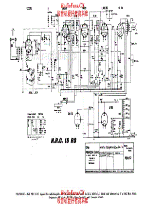 Prandoni NRC15 RS 电路原理图.pdf