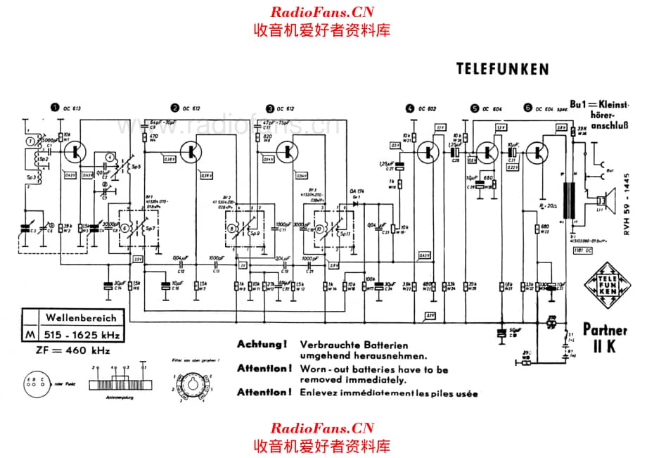 Telefunken Partner II K 电路原理图.pdf_第1页