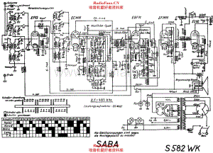 Saba 582WK 电路原理图.pdf