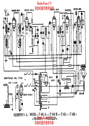 Siemens T650A T650B T651 T652 Orazio Virgilio 电路原理图.pdf