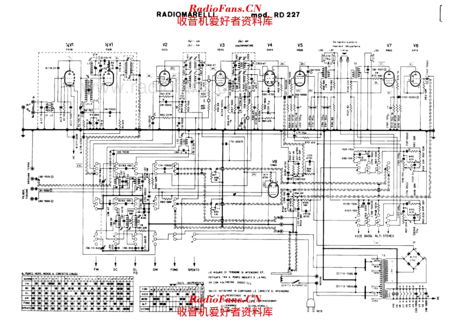 Radiomarelli RD227 电路原理图.pdf_第1页