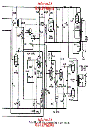 RGD 1046G IF and LF units 电路原理图.pdf