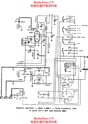 SAFAR 940 Detector unit 电路原理图.pdf
