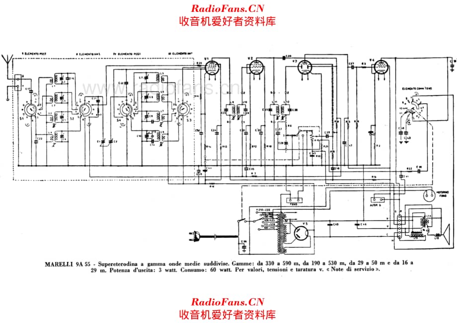 Radiomarelli 9A55_2 电路原理图.pdf_第1页