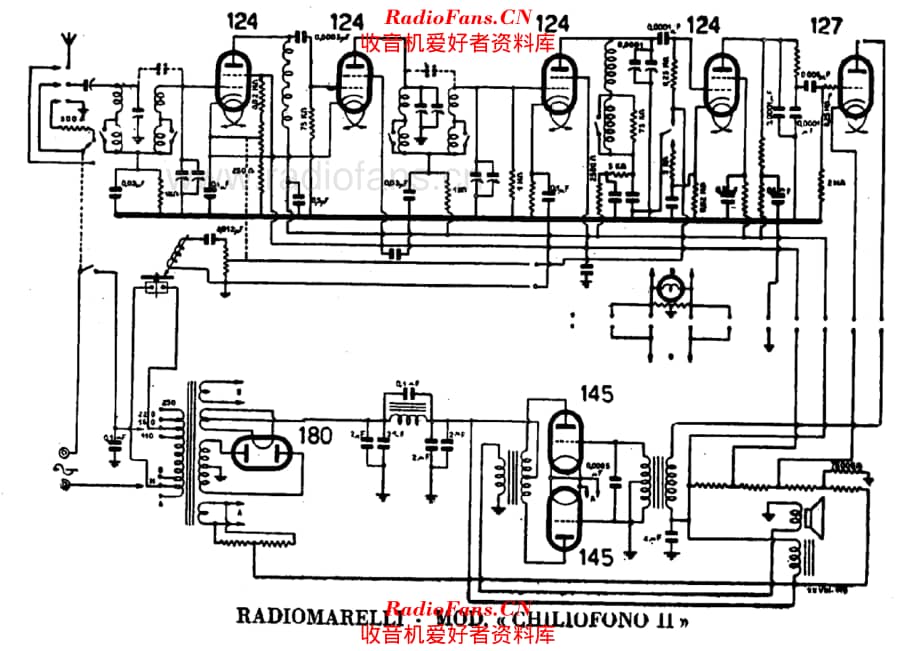 Radiomarelli Chiliofono II_2 电路原理图.pdf_第1页