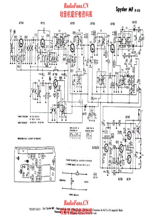 Telefunken Spyder MF R453 电路原理图.pdf