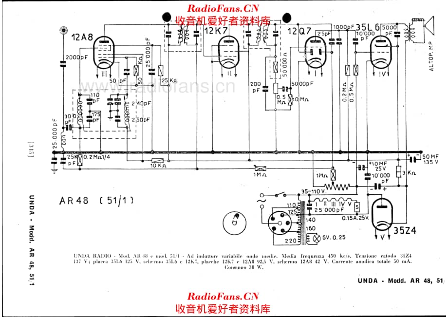 Unda Radio AR48_51-1 电路原理图.pdf_第1页