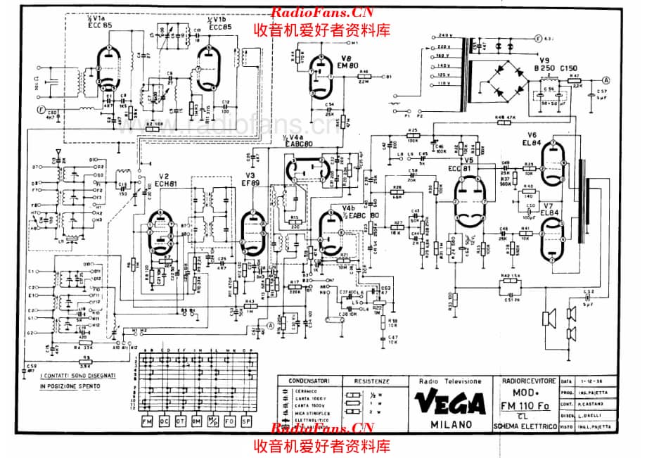 VEGA FM110 FM110 Fono 电路原理图.pdf_第1页