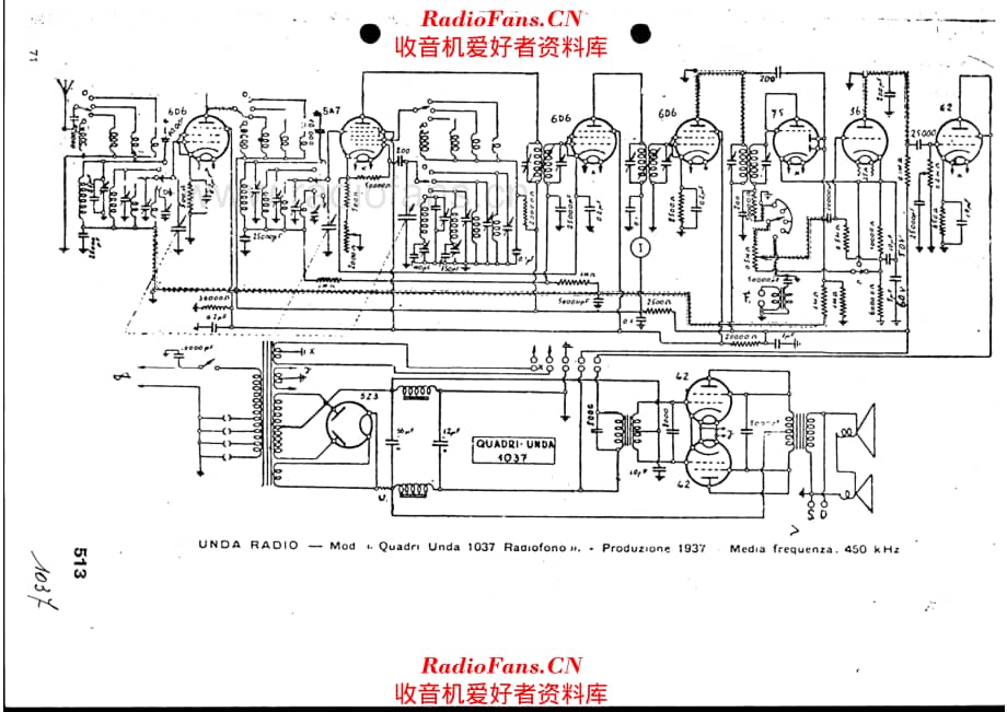 Unda Radio QU-1037 电路原理图.pdf_第1页
