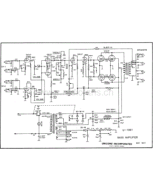 Univox U-1061 电路原理图.pdf
