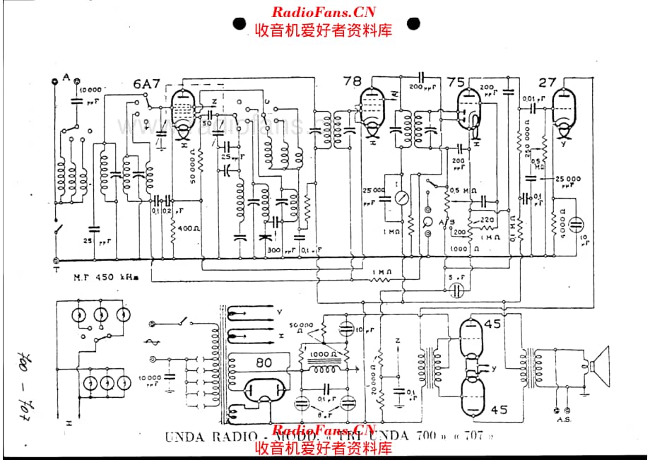 Unda Radio TU-700_707 电路原理图.pdf_第1页