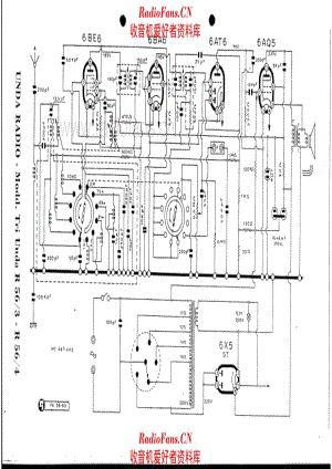 Unda Radio 56-3_56-4 电路原理图.pdf