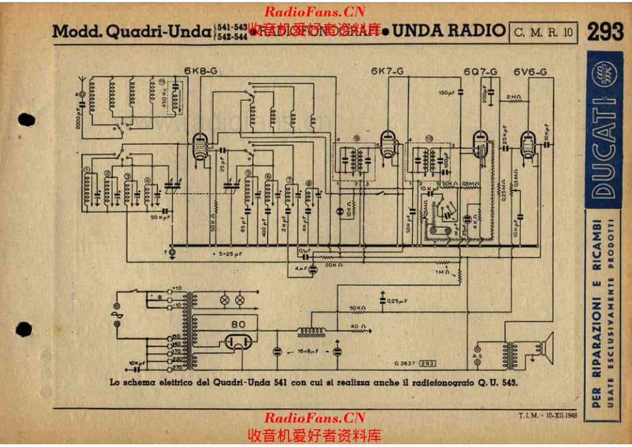 Unda Radio 541_543 电路原理图.pdf_第1页