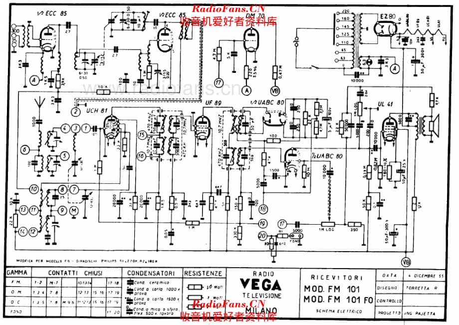 VEGA FM101 FM101 Fono 2 电路原理图.pdf_第1页