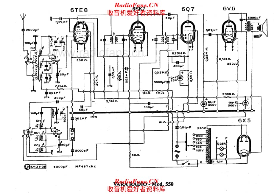 VARA 550 电路原理图.pdf_第1页