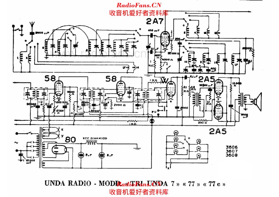 Unda Tri Unda 7 - 77 - 77c 电路原理图.pdf_第1页