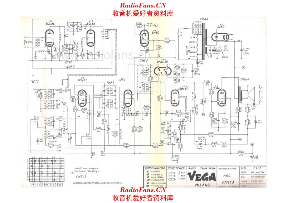 Vega mod.FM113 电路原理图.pdf_第1页