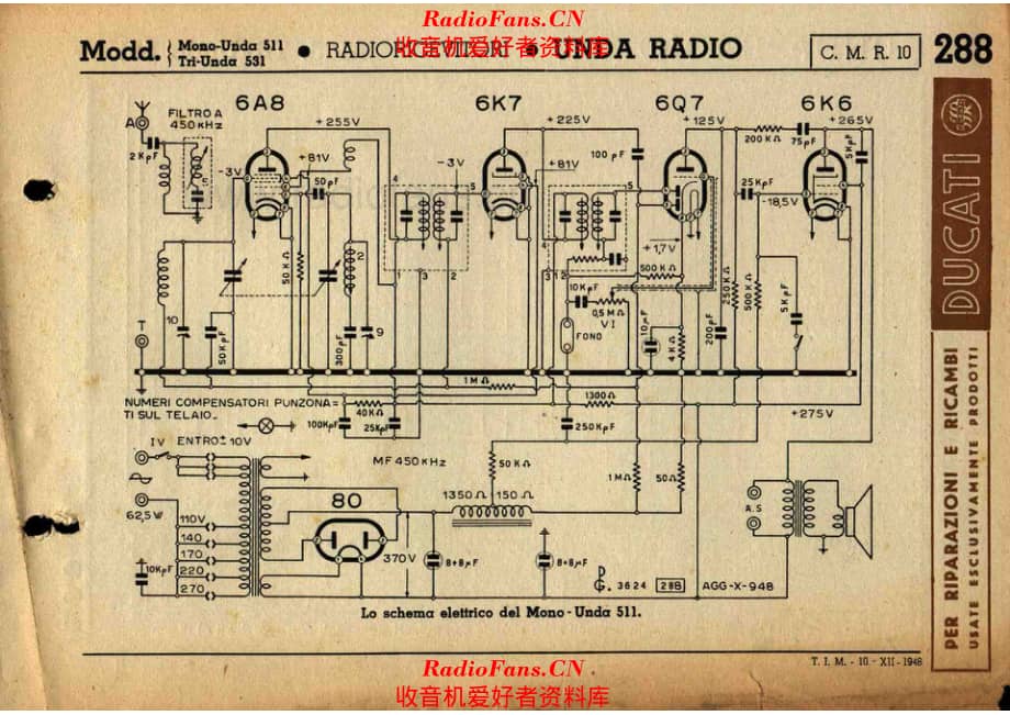 Unda Radio 511 电路原理图.pdf_第1页