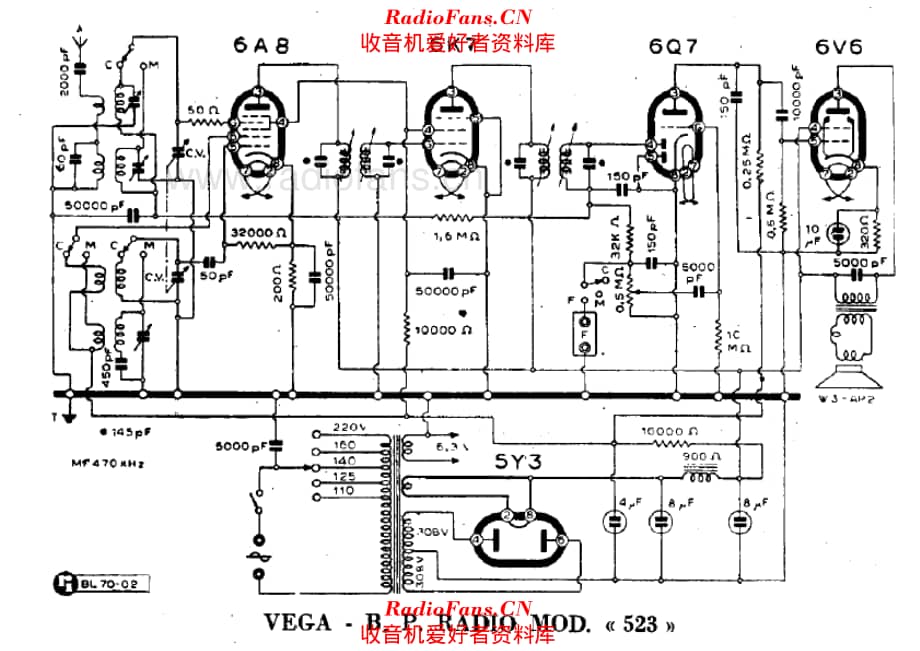 VEGA 523 电路原理图.pdf_第1页