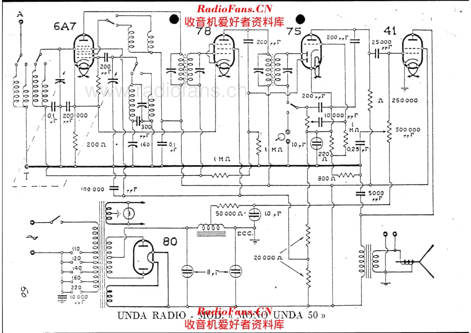 Unda Radio MU-50 电路原理图.pdf_第1页