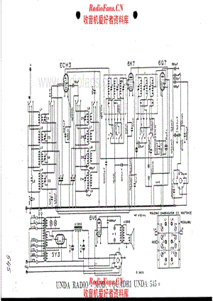 Unda Radio QU-545 电路原理图.pdf