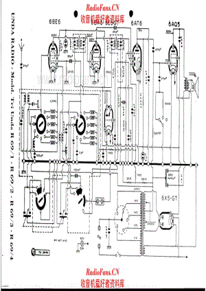 Unda Radio 69-1_69-2_69-3_69-4 电路原理图.pdf