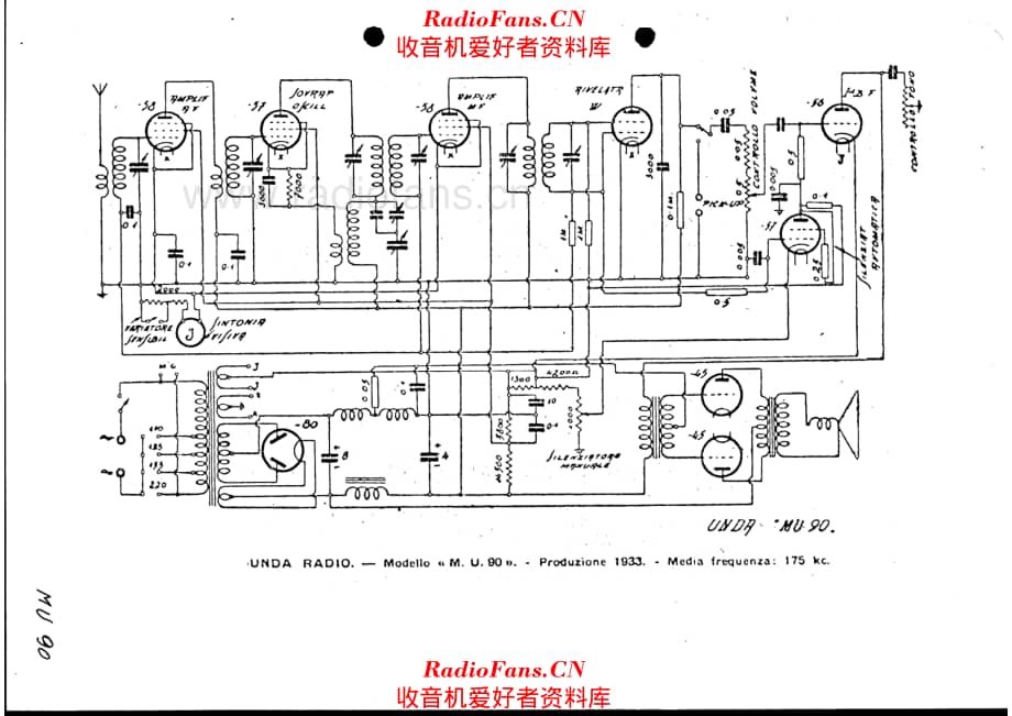 Unda Radio MU-90 电路原理图.pdf_第1页