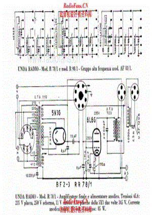 Unda R78-1 AF & Power 电路原理图.pdf