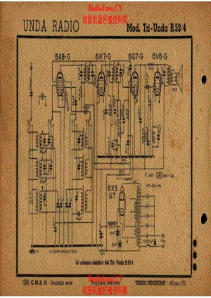 Unda Radio R53-4 电路原理图.pdf
