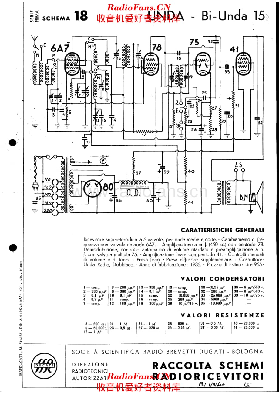 Unda Radio BU-15 电路原理图.pdf_第1页
