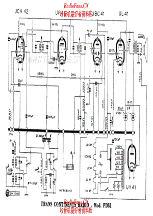 Trans Continents Radio PD31_2 电路原理图.pdf