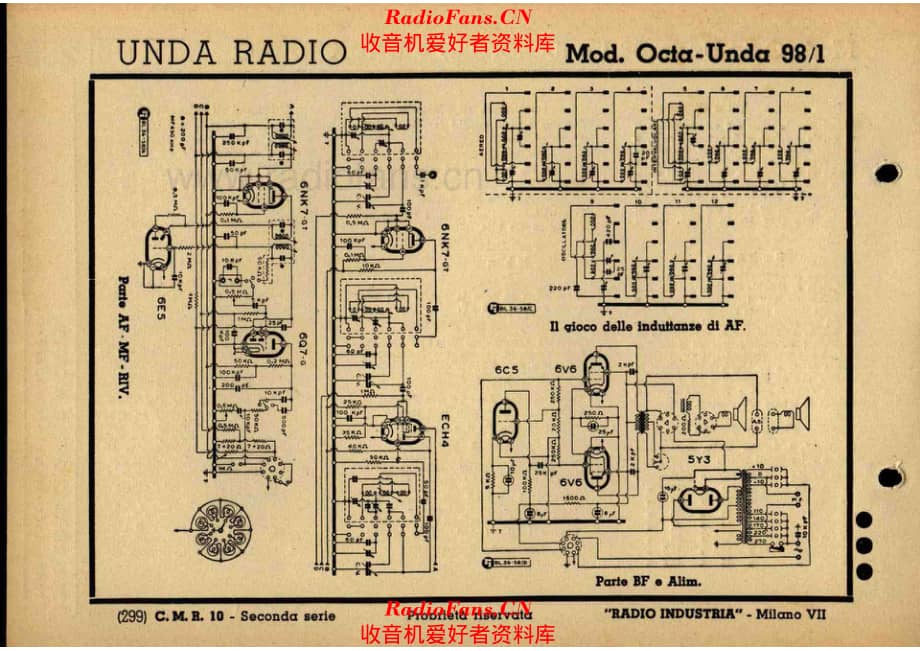 Unda Radio 98-1 电路原理图.pdf_第2页