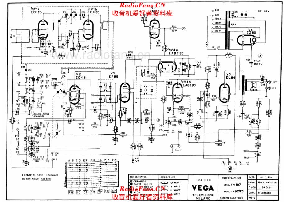VEGA FM107 FM107 Fono 电路原理图.pdf_第1页