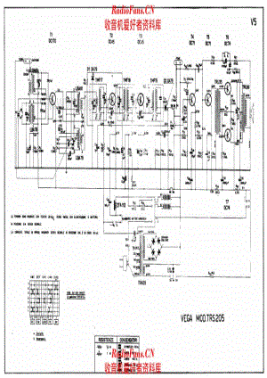 VEGA TRS205 电路原理图.pdf