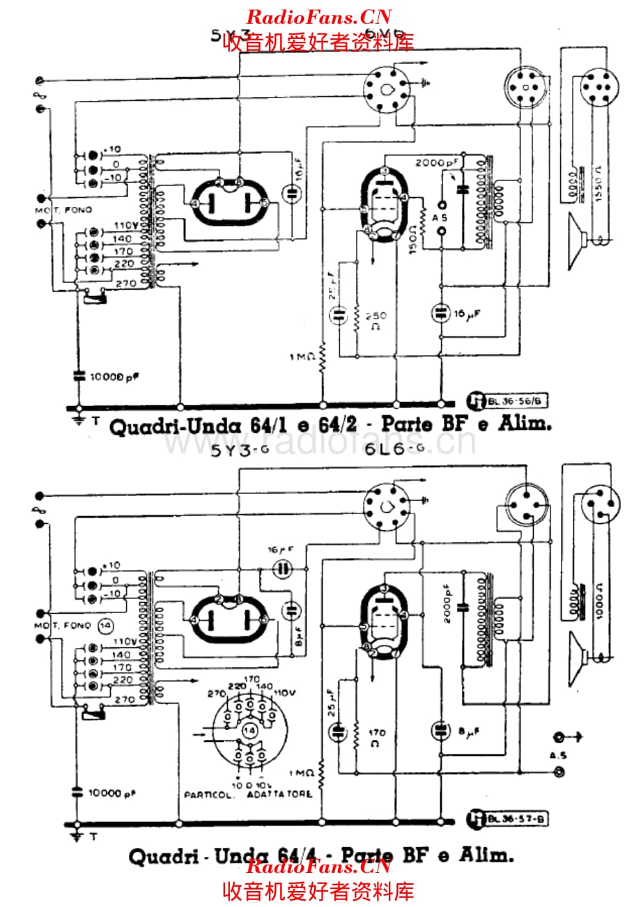 Unda Quadri Unda 64-1 64-2 64-4 AF & power section 电路原理图.pdf_第1页