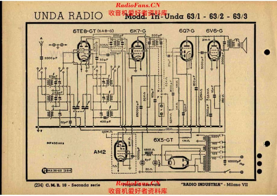 Unda Radio 63-1_63-2_63-3 电路原理图.pdf_第2页