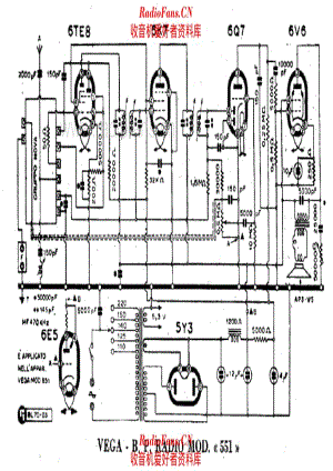 VEGA 551 电路原理图.pdf
