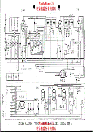 Unda Radio QU-838 电路原理图.pdf